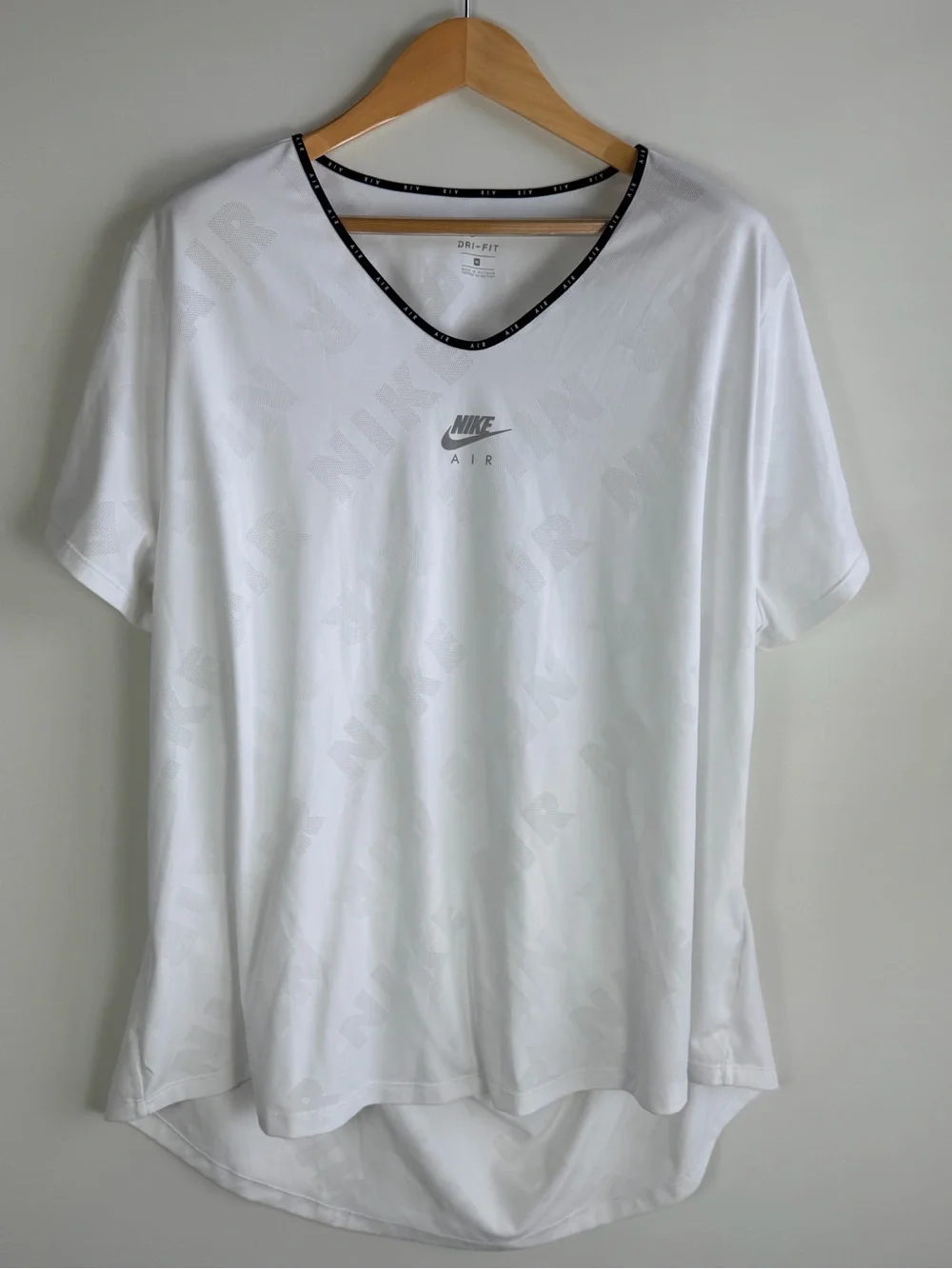 Nike Air Dri-FIT White Open Back Training Top 3X